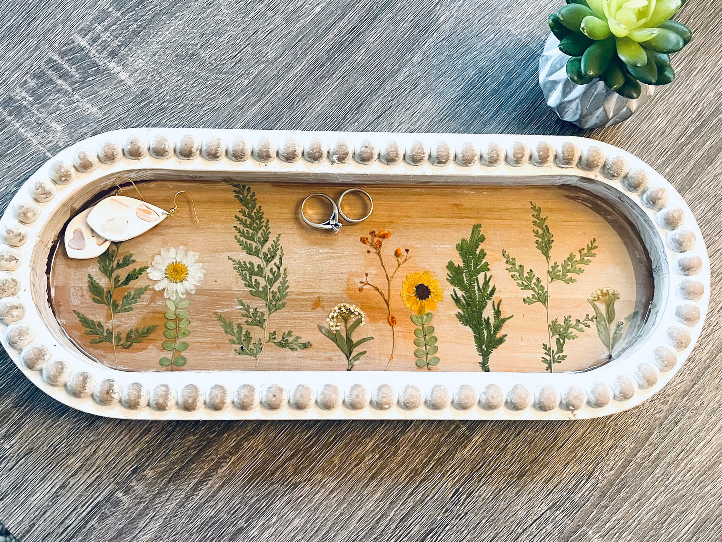 Bougie Tray - Yellow